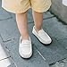 Miamooi Toddler Boys Girls Wedding Dress Shoes Little Kid Slip On Loafers School Uniform Moccasins Walking Shoe