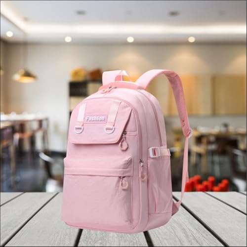 Image of Tinytot 30 Litre, Stylish & Trendy Water Resistant Hi Storage School Collage Travel Laptop Backpack Bag for Boys, Girls, Mens & Womens, 20 Inches (Black)