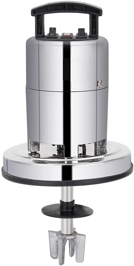Stainless Steel Madhani Heavy Duty Peculate Butter Milk, Lassi, Cream, Curd Valona Machine Butter Maker Churn - Medium Size 5 to 7 Ltr (Valona Machine)