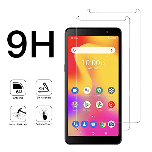 Viesup For Alcatel Tcl A3 A509Dl Screen Protector, [2 Pack] Hd Clear Anti-Scratch Bubbke-Free Easy Installation Tempered Glass Film For Alcatel Tcl A3 (A509Dl) #TOP5