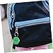 1 Set 2 Pcs Mini Backpack Key Fob Backpacks for Key Rings Keychains Wrist Strap Keychain Loveook Backpck Coin Purse Mini Bag Key Chain Change Purse Pendant Khaki Nylon Cloth