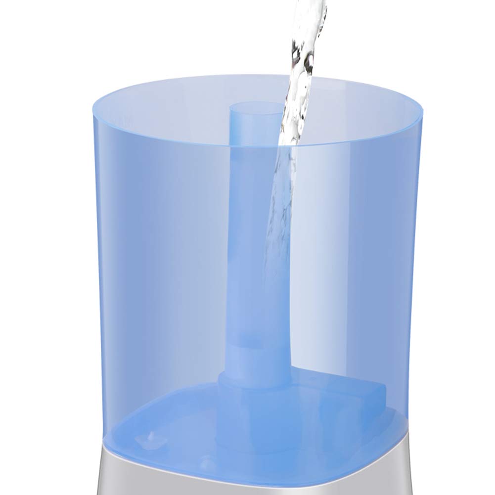 humidificador ultrasónico, Gran diámetro/Humedad Constante Inteligente/purificación de Iones Negativos/Pantalla LED/con Control Remoto/Apagado automático/sincronización