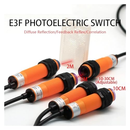 Capteur photoelectrique a retroaction diffuse et detection optique - 3