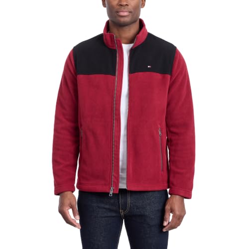 Image of Tommy Hilfiger Men's Classic Zip Front Polar Fleece Jacket