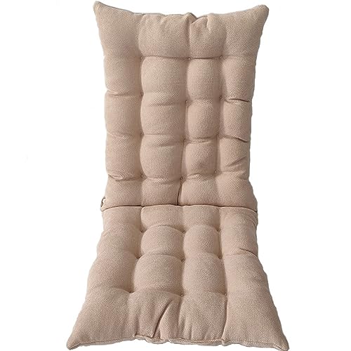 Coussin de chaise à bascule dossier haut pour jardin et terrasse