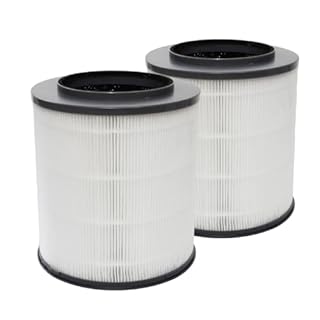 PUREBURG Replacement True HEPA Filter Compatible with Clorox 11030 11031 Medium Rooms Air Purifiers, Part 12030, H13 3-Stage Filtration High-efficiency Activated carbon 2-IN-1,2-Pack