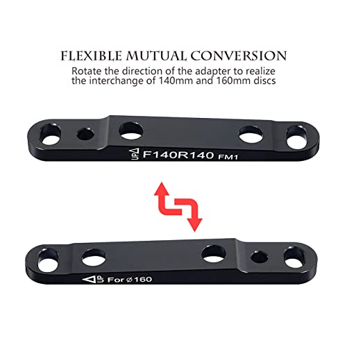 Adaptateur D'étrier De Frein à Disque Plat En Alliage D'aluminium – Ultraléger, Compatible Route Et VTT, Fixations M5