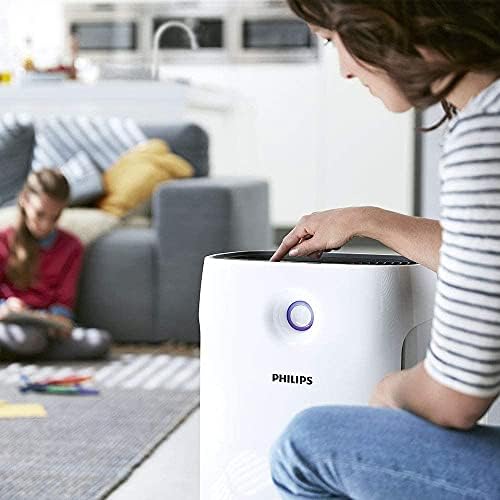 Philips Series 2000i Connected Air Purifier, Removes Ultrafine Particles, Real Time Air Quality Feedback, Anti-Allergen, Reduces Odours and Gases, HEPA and Active Carbon Filters, (AC2889/60)