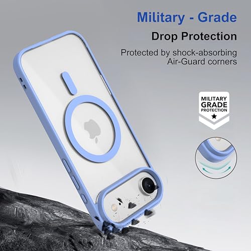 Image of amazon basics Back Case Cover for iPhone 17 Air | Scratch-Resistant Back Cover | Sierra Blue