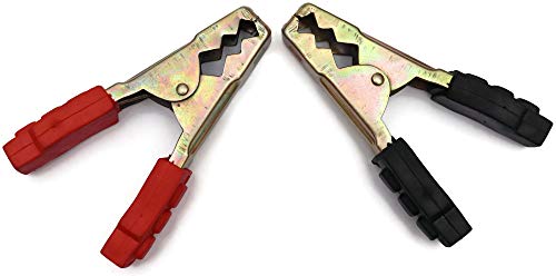 Image of Electronic Spices Heavy Duty Alligator /Crocodile Clamp Set Electrical Battery Clamp Connect (600 AMP) multi