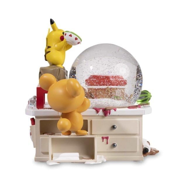 ポケモン 20周年記念 スノードーム フィギュア ポケモン 韓国 ロッテリア限定 ニンフィア スノードーム 桜