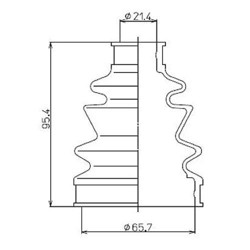 セイケン(Seiken) ドライブシャフトブーツキット 600-00182