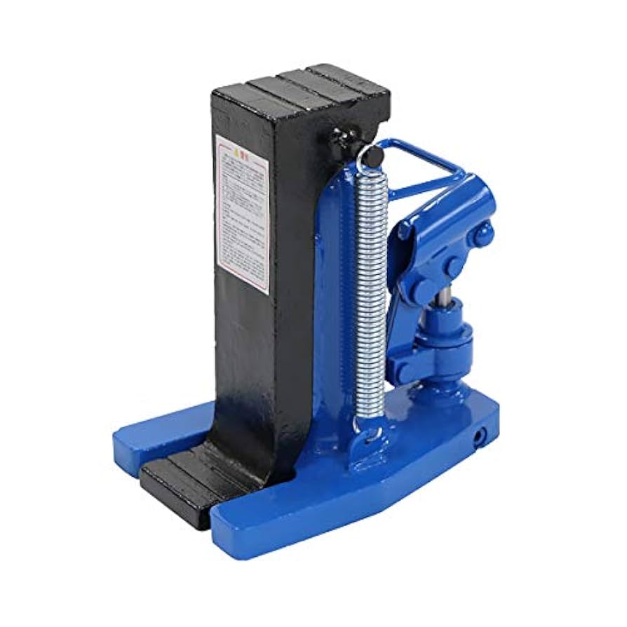 Amazon.co.jp: 油圧式 爪付きジャッキ ブルー 爪部約2.5t 頭部約