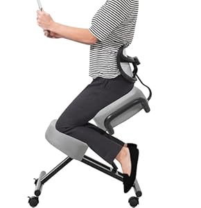 VIVO Ergonomischer Kniestuhl DN-CH-K02G Grau