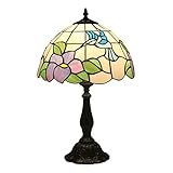 Paralume di pittura in vetro: paralume di pittura in vetro reale mostra diversi colori accoglienti di luce attraverso diverse lampadine. Durevole, eh? n e non svanire mai.