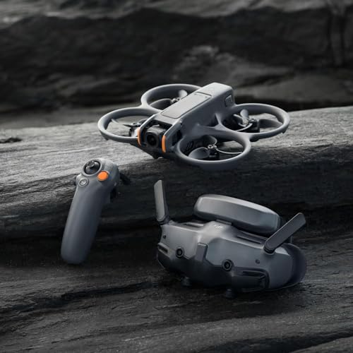 DJI Avata 2 FPV Drone Fly More Combo (3 Batteries) with Camera 4K Including Goggles 3 and RC Motion 3, Immersive Experience, Built-in Propeller Guard, POV Content Bundle with Deco Gear Accessories - Image 8
