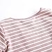 Teen Girl Shirts Trendy,Toddler Kids Cotton Tshirts Fashion Striped Short Flared Sleeve Crewneck Blouse Tops Casual Color Block Tunic 6M-4Y