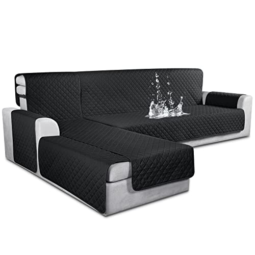 Fundas de sofá seccionales, 100 impermeables, en forma de L, 3