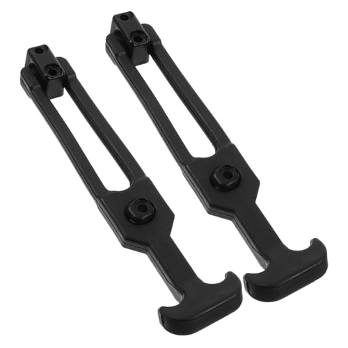 COHEALI 2sets Rubber T Handle Latches Durable Elastic Draw Latches for Tool Box Cooler Engineering Machine Hood Vibration Absorbing Easy to Install Flexible Design 2pcs*2