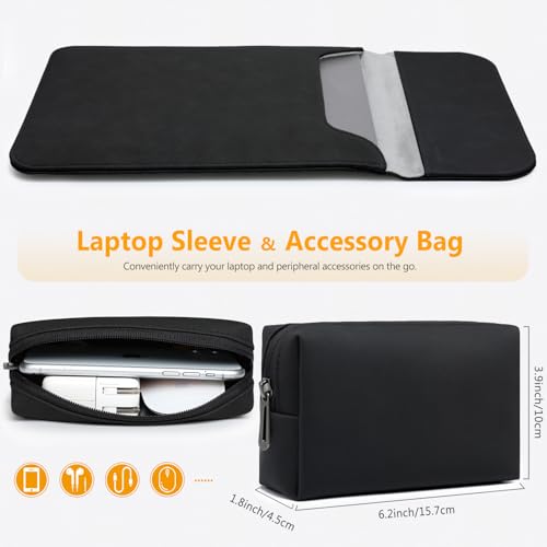 HYZUO 15 Inch Laptop Sleeve Case Bag for MacBook Air 15 M5 A3448 M4 A3241 M3 A3114 M2 A2941 2026-2023 - Image 2