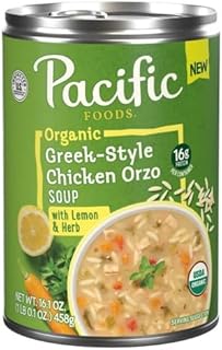 Organic Greek Style Chicken Orzo with Lemon & Herb 16.1 Oz