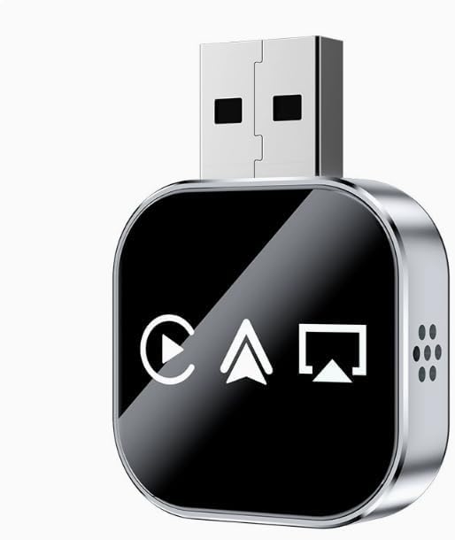 BQFLY Wireless Carplay Adapter 2 in 1 with USB Electronics Auxiliar