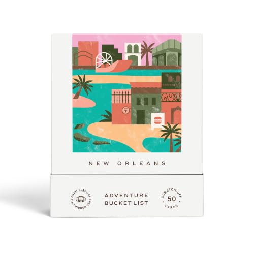 Image of New Orleans Adventure Bucket List - 50 Scratch-Off Cards