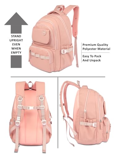 Image of Lavie Sport stellar Laptop Backpack | 36 Liters | Fits Upto 16 Inch | Laptop Compatiable | Rain Cover | Gift for Biys & Girls
