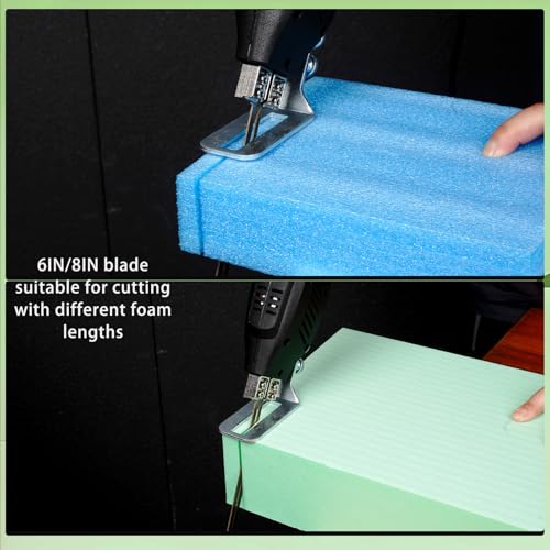 200W Air-Cooled, Electric Hot Knife - Foam Cutting Tool with Blades & Accessories Use Foam Cutter for Engraving and DIY Handmade