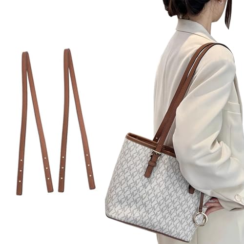 Image of jiesinlov 2 Pcs Bag Microfiber Leather Strap Replacement Shoulder Straps for MK Basket Bags