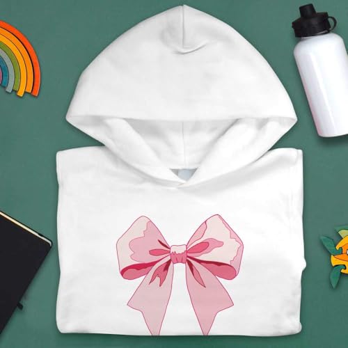 Azeeda 'Pink Bow' Children's Hoodie/Hooded Sweater (KO051517)3