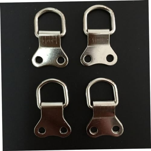Image of ORFOFE 25pcs D-Ring Hangers Picture Frame Hooks Easy Install Hardware Hanging Hooks