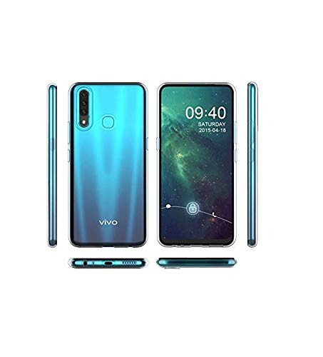 Image of COVERBLACK Back Cover for Vivo Z1Pro -1951 - Transparent