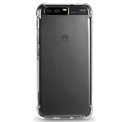TIYA Case Clear for Huawei P10 TPU Four Cover Ultra Soft Gel