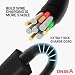 Xperia L4/10 IV/1 V/10 V/5 IV/1 IV/10 III Lite/5 III/1 III/10 III/5 II/10 II/1 II/5/10/10 PLUS/L3/L2 Type C Fast Charger Cable High Speed Charging Data Transfer Power Banks For Sony Xperia 5 V (BLACK)