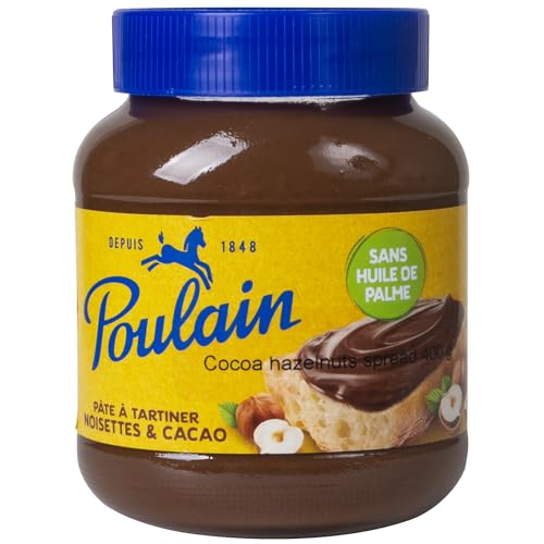 Poulain Chocolat Pâte à Tartiner Cacao Noisettes 400 g