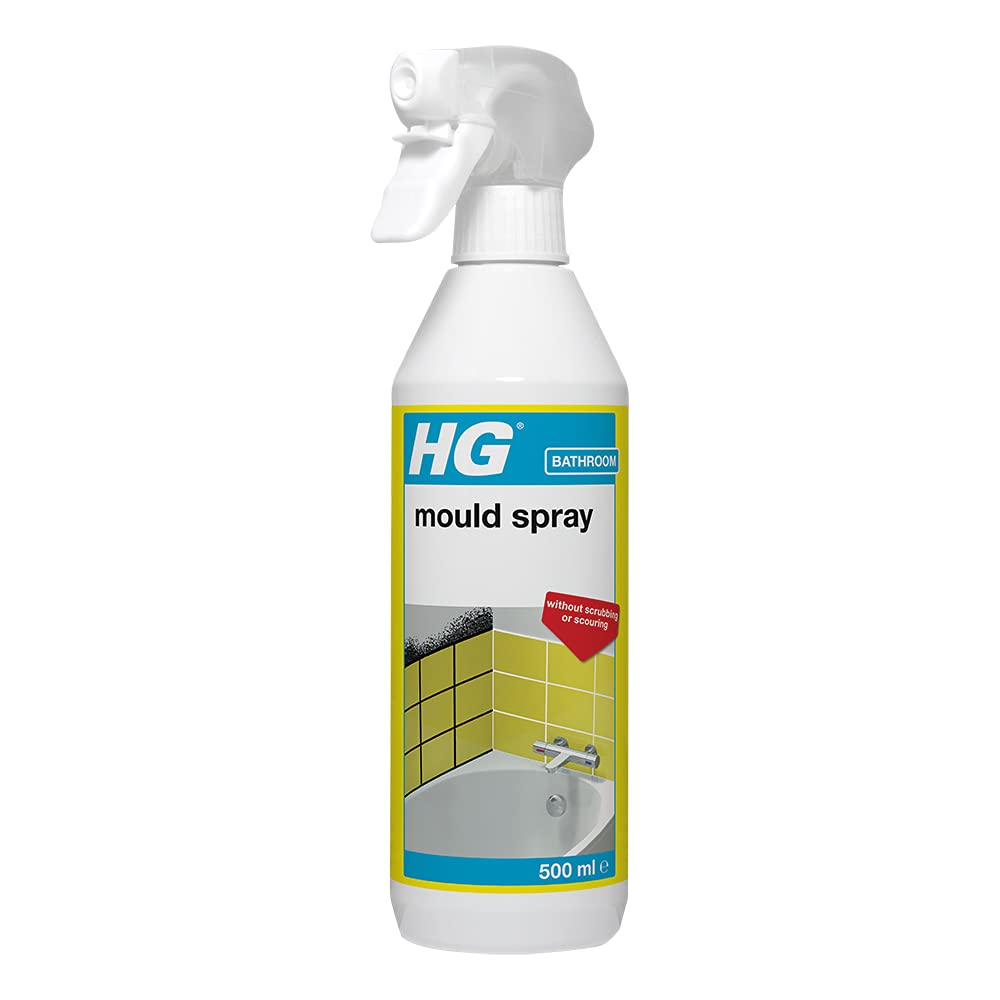 HG Mould Spray, Effective Mould Spray & Mildew Cleaner, Removes Mouldy