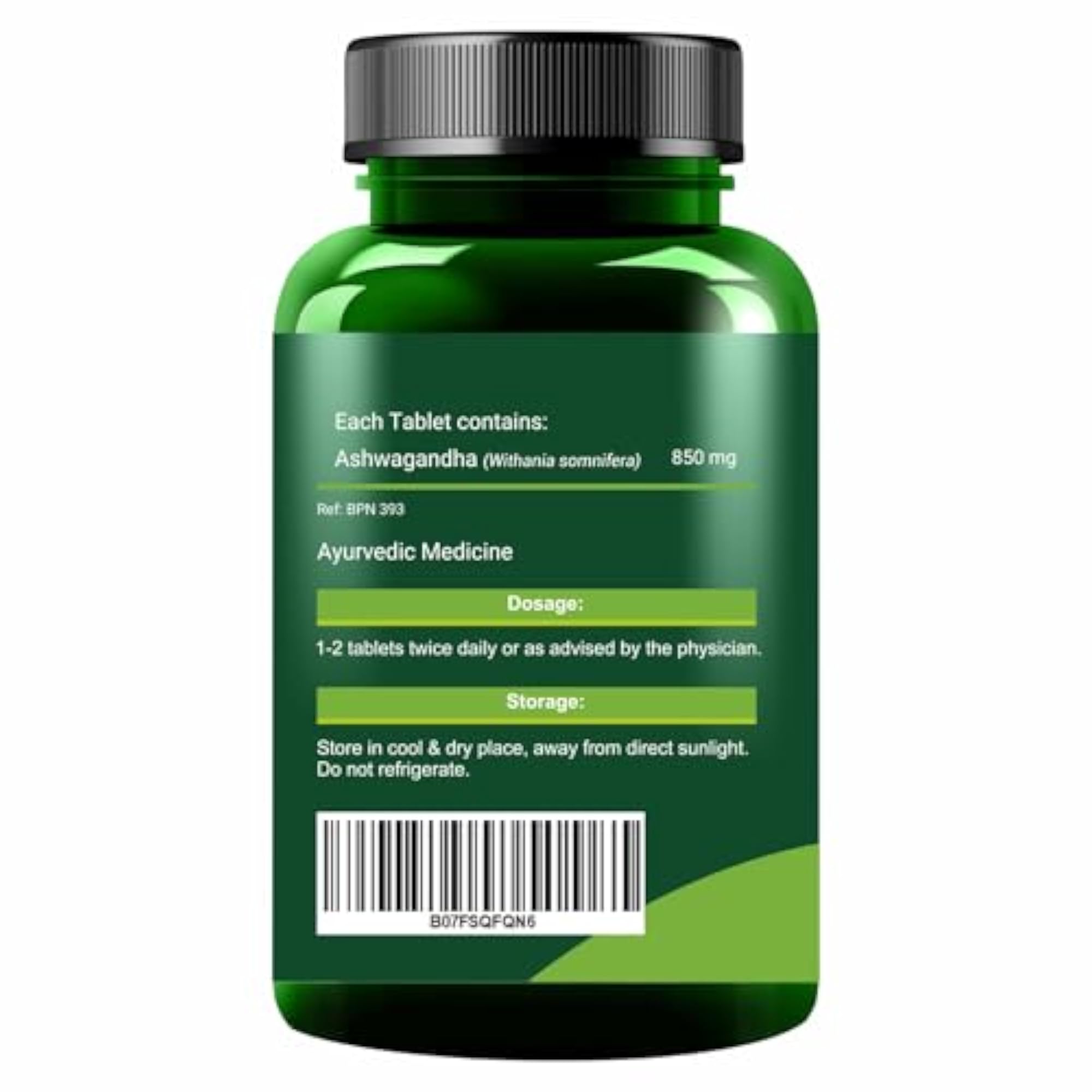 Jain Ashwagandha 850mg Tablets - 60's