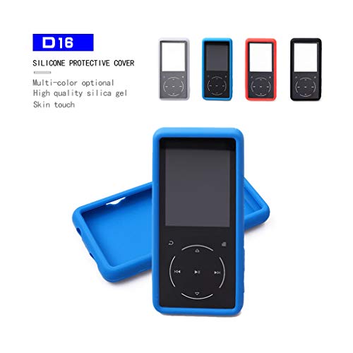 lehaha Silicone Protective Case Flexible Cover Compatible with SOULCKER D16 MP3 Player Accessories