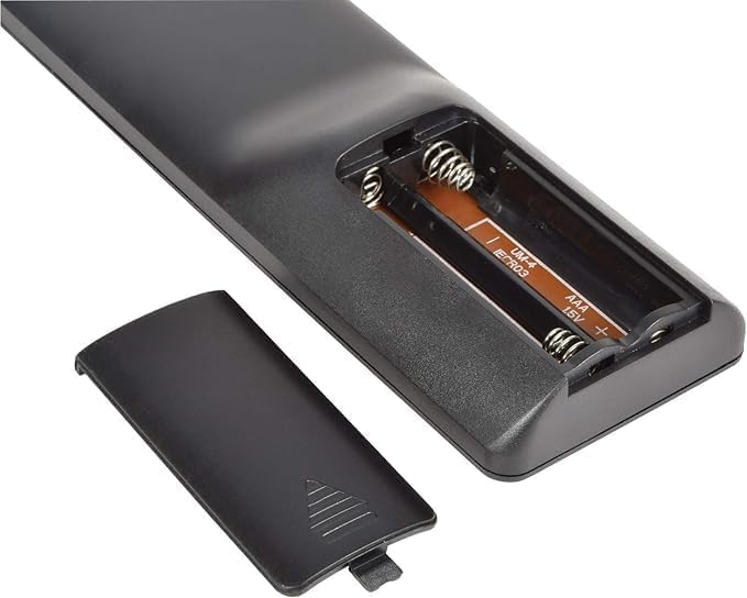 Battery compartment of the DIGIQUEST Universal Easy Plus remote control