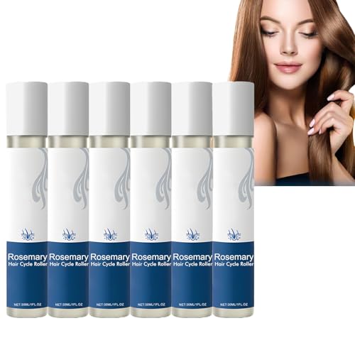 Sérum capillaire gingembre romarin traitement follicules homme femme 6 pièces