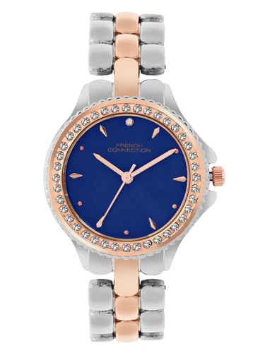 Image of French Connection Women Blue Dial Analogue Watch - FCN03B