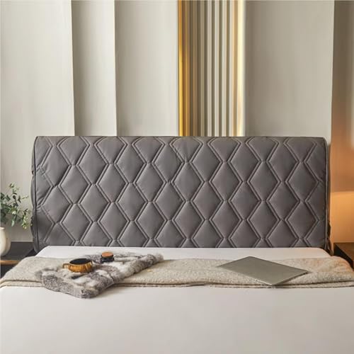 Funda Impermeable For Cabecera De Cama, For Camas Tamaño Queen/king, Resistente A Arañazos De Gato, Acolchada, Gruesa Y Antipolvo, Fácil De Instalar, Protege Contra Arañazos Y Manchas.(Ash,120cm/47in)