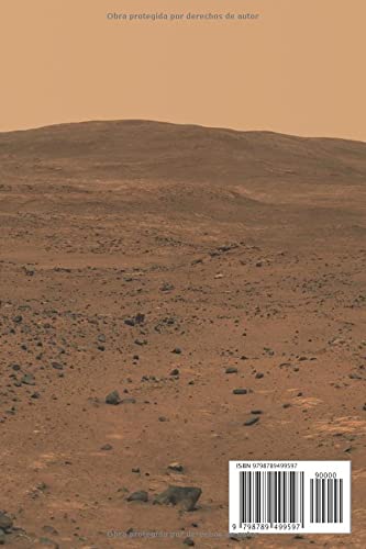 Miniatura 2 de Libreta de papel con Marte de fondo A5, a color (Libretas con papel pintado) (Spanish Edition)