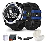 Garmin Instinct 3 Solar Rugged GPS Smartwatch, 50 mm Case,...