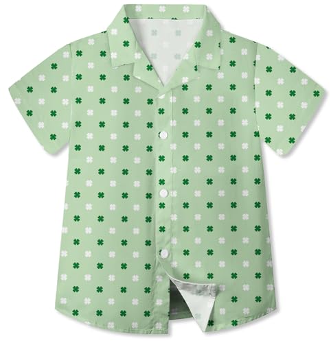 Image of Betusline Girls' and Womens' Hawaiian Shirt Blouse Button Down Beach Shirts | Casual breathable and comfortable Short Sleeve V-Neck Floral Tropical Blouse