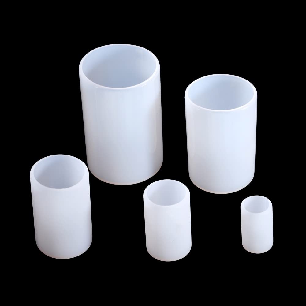 Formy do świec, Cylinder formy silikonowe sześciokątne formy do żywicy epoksydowej dla majsterkowiczów żywica epoksydowa formy do odlewania świec rzemiosło dekoracja stołu domowego świece 3D(Irregular