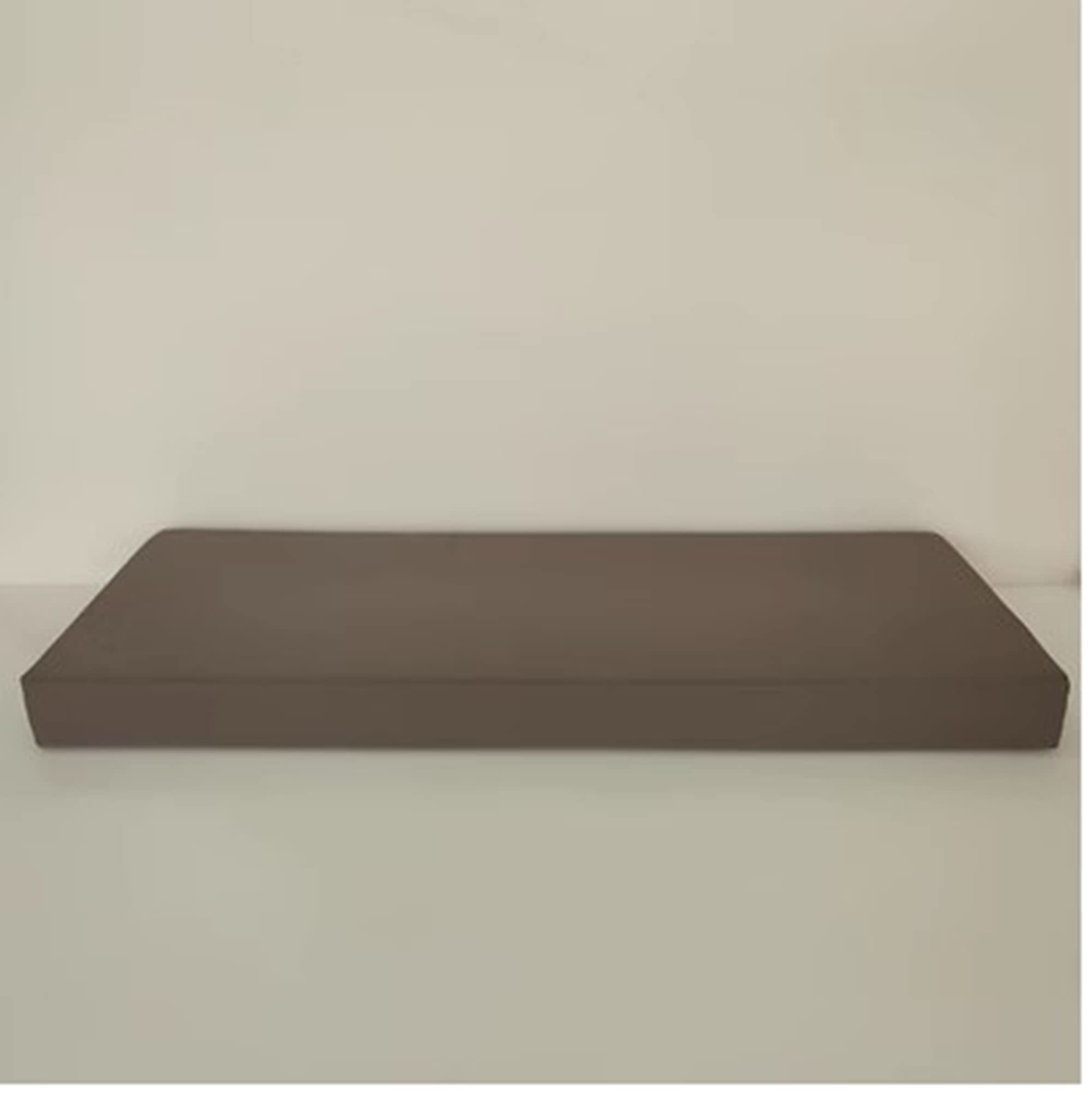 Coussin de banc de jardin 220x35 grand format imperméable matelas assise terrasse gris