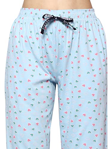 Image of Womens 100% Cotton Loungwear Pyjama Pants-pack of 1