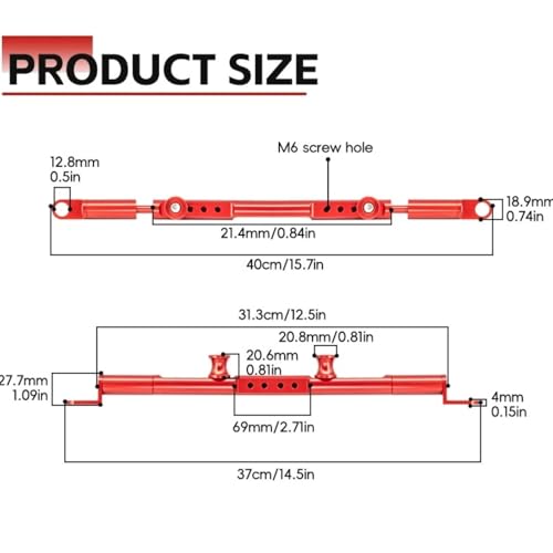 Barra transversal multifuncional reduce vibraciones en Yamaha Xmax y Nmax 2